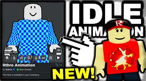 A New Secret Idle Animation Thats Free Roblox Youtube
