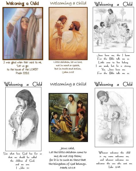 Baptism Pew Cards Offer A Wonderful Way To Include The Congregation In