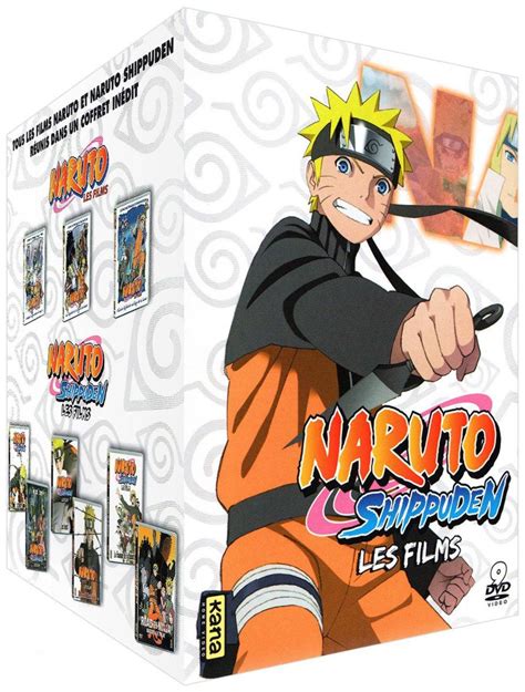 Naruto And Naruto Shippuden Les 9 Films Coffret Dvd Edition Limitée