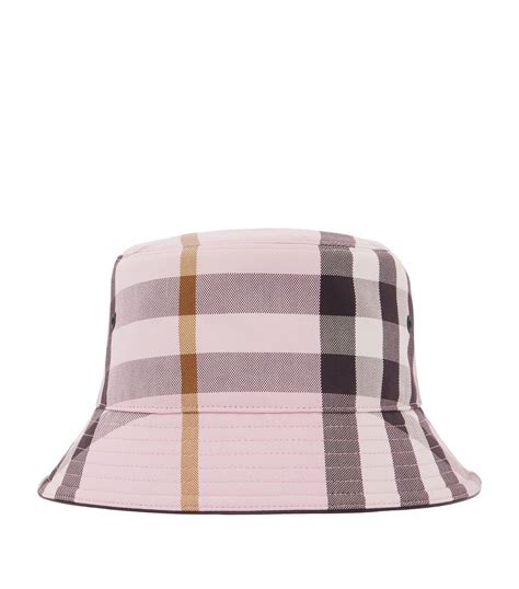 Burberry Cotton Check Bucket Hat Harrods Us