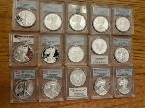 1986 2020 Silver Eagle Proof Set With Specail Anniversary Sets Ebay