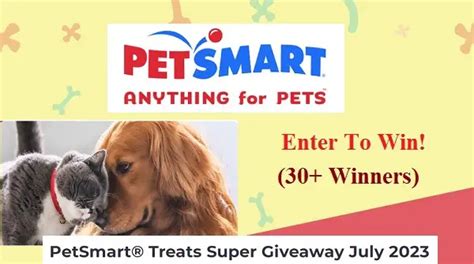 Petsmart Treats Rewards Giveaway Win Free Pet Supplies In 100k Rewards