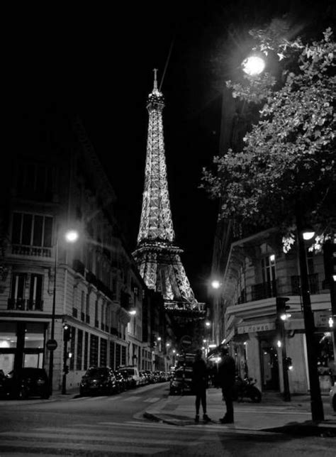 Paris La Nuit Black And White Picture Wall Paris Wallpaper