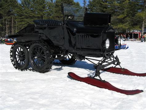 The Motor Tobboggan Arguably The First Snowmobile Ever Made