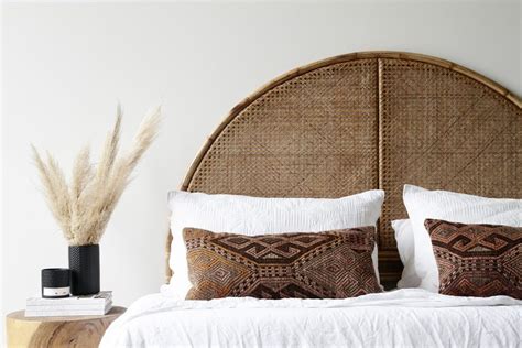 6 Stylish Rattan Headboards For Your Bedroom