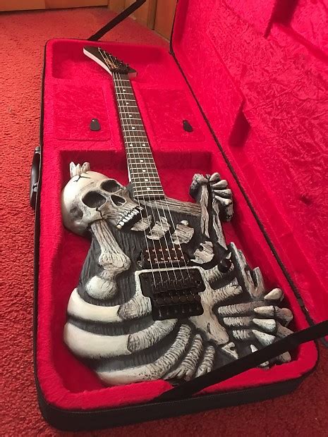 Hembry Guitars George Lynch Skull And Bones Replica 2016 Reverb