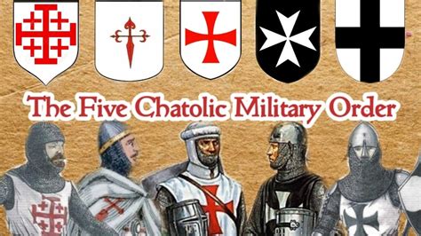 A Brief History Of Five Christian Military Order L By Presentasi