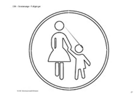 407 klassenarbeiten und übunsgblättter zu sachkunde 4. verkehrszeichen zum ausmalen - Verkehrssignale
