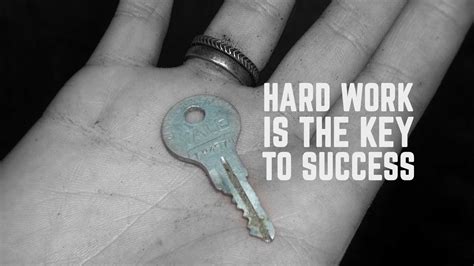 Hard Work Is The Key To Success Workout Quote To Change Your Life