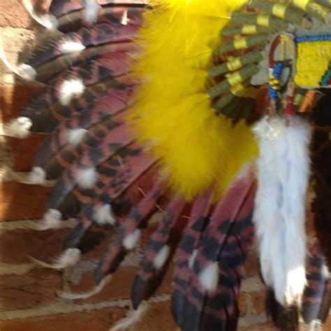 yellow halo headdress by russ kruse rk1150 headdress native american headdress halo