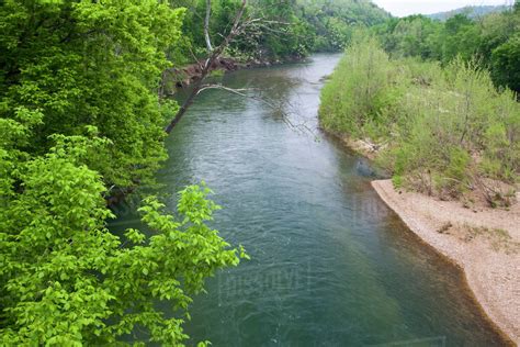 The Current River Part Of The Ozarks National Scenic Riverways Near
