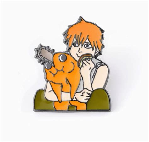 Chainsaw Man Pins Anime Pins Manga Zinc Pins Cartoon Pins Etsy