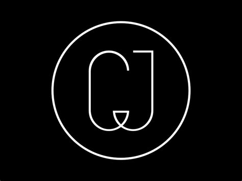 Cj Logo By Craig Jamieson Monogram Logo Design Text Logo Design