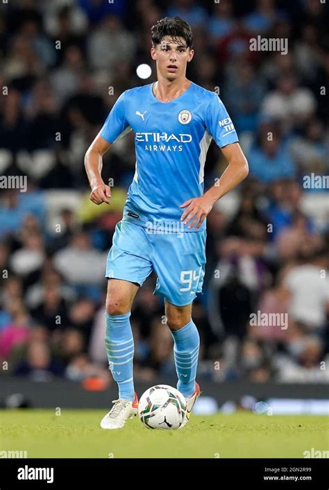 Manchester Uk 21st Sep 2021 Finley Burns Of Manchester City During