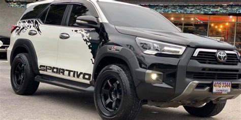 This Customised Toyota Fortuner Gets Hilux Like Visual Upgrades