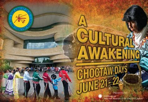 Choctaw Days Cultural Festival At National Museum Of The American