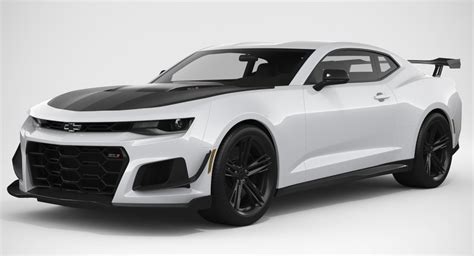 2018 1/24 #24 william byron axalta elite camaro 1 of 724 rookie car. Chevrolet Camaro ZL1 1LE 2018 3d model - CGStudio
