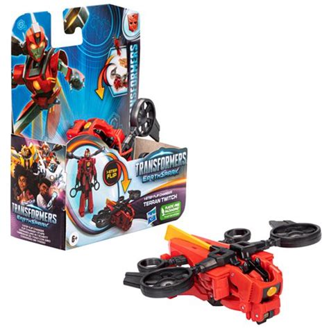 Transformers Earthspark Step Flip Changer Terran Twitch Kimospace