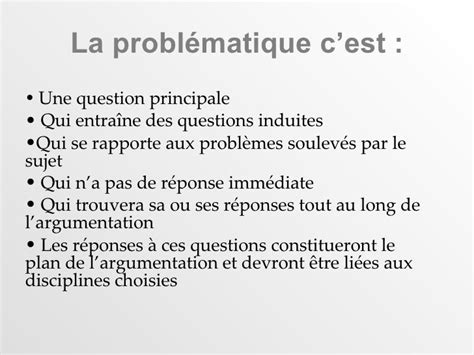 Exemple De Problématique Français  ingeguna