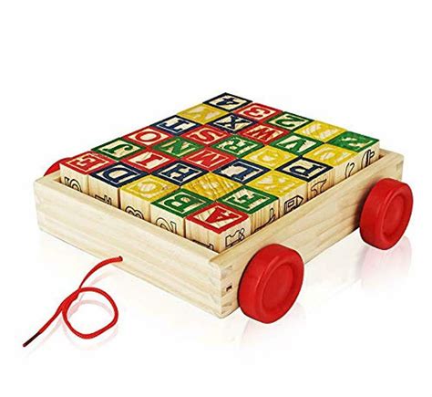 Wooden Alphabet Blocks Best Wagon Abc Wooden Block Letters Come In A