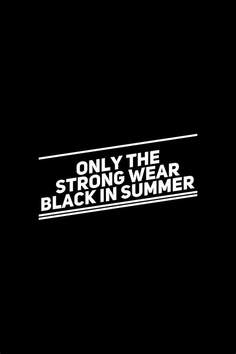 wearing black quotes shortquotes cc