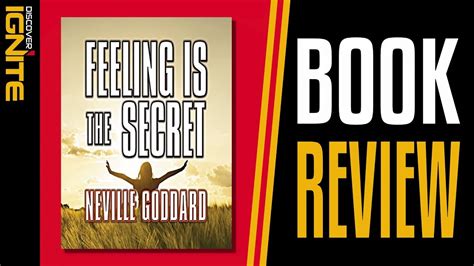 Book Review The Feeling Is The Secret Youtube