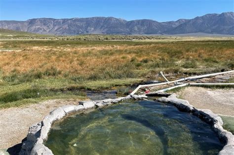 Serene Hot Springs Near Mammoth Lakes California Territory Supply