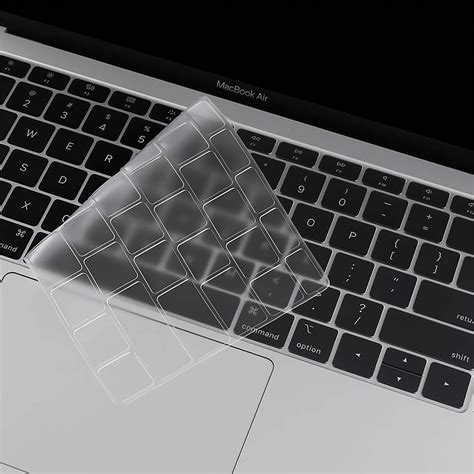 Keyboard Cover For 13 Inch Macbook Air 2019 2018 Clear