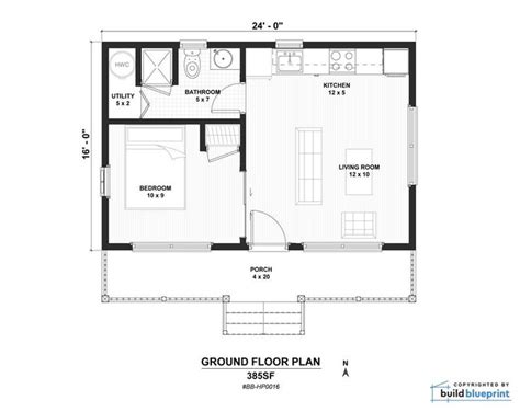16 X 24 Cottage Floor Plans Floorplansclick
