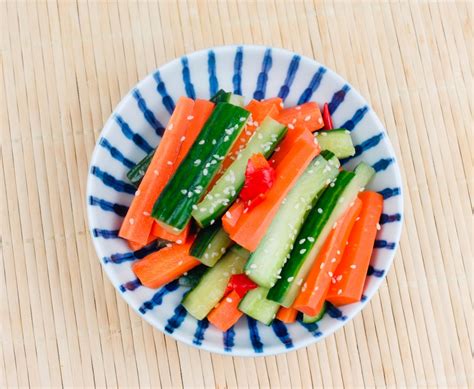 Pickled Cucumbers And Carrots