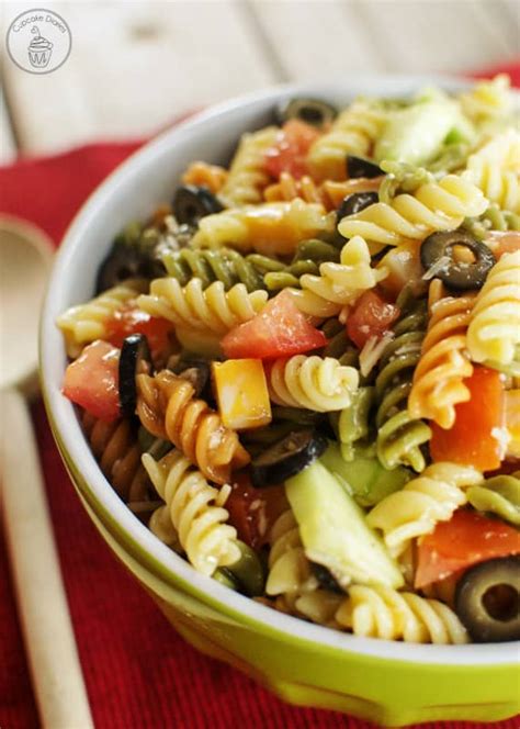 And the dressing is real zesty and spicy. Easy Italian Pasta Salad