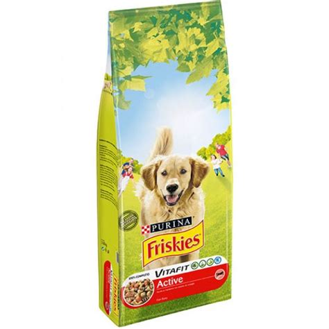 Friskies Vitafit Active Adult Dog 18kg Kuantokusta