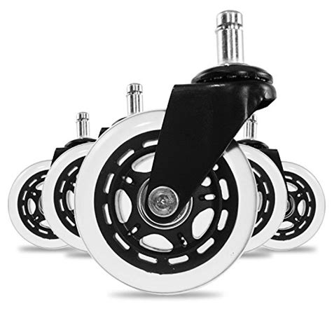 Buy Atlin Office Chair Replacement Caster Wheels Set Of 5 Heavy