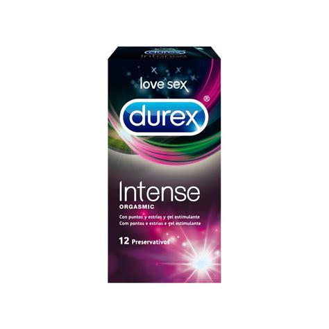 Durex offers several different types of condoms with popular ranges, such as thin feel and extra safe. Durex Intense Orgasmic Preservativos. Textura puntos y estrías