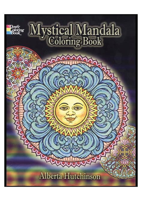 Mystical Mandala Coloring Book Printable Pdf Download Etsy
