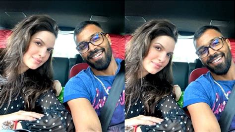 Hardik Pandya Wife Natasha Stankovi Beautiful Happy Moments Youtube