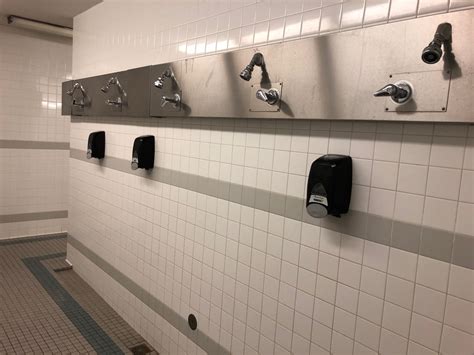 Open Shower Appreciation — Mens Showers At The Lifetime Activities Center