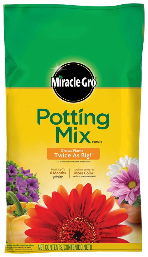 Miracle Grow 75651300 Potting Mix 1 Cu Ft