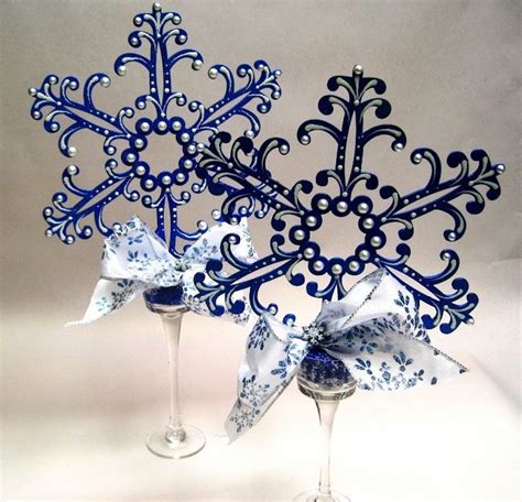 Snowflake Centerpiece ~ Featuring Miriam Joy Christmas Miriamjoy