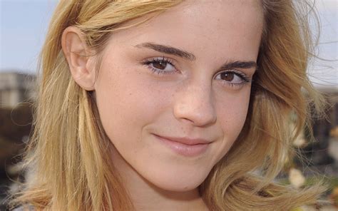 Emma Watson Emma Watson Blonde Face Smiling Hd Wallpaper The Best
