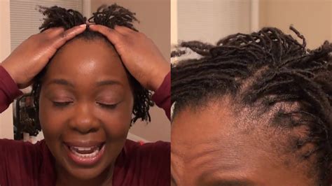 Watch the video explanation about starter locs tutorial: My 1 month update on my two strand twist starter locs ...