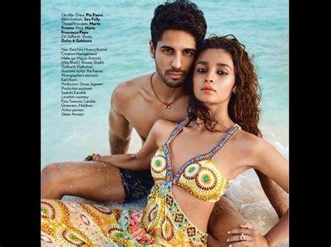 Hot Hot Hot Watch The Steamy Photoshoot Of Sidharth Alia For Vogue Cover Welcomenri