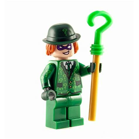 Lego Batman Movie Riddler Minifigure With Cane 2017