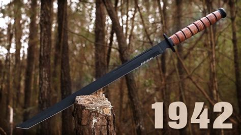 Us Marine 1942 Soldier Sword And Sheath Youtube