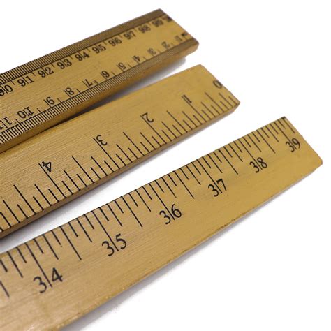 Buy Pack Of 10 39 Wood Double Sided Meter Stick Yardstickmeterstick