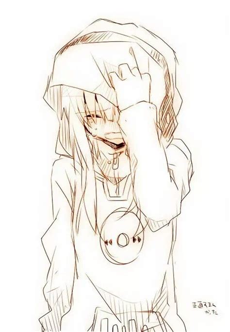 Depressed Anime Girl Drawing At Getdrawings Free Download
