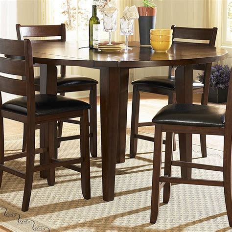 Ameillia Round Square Counter Height Table Homelegance Furniturepick