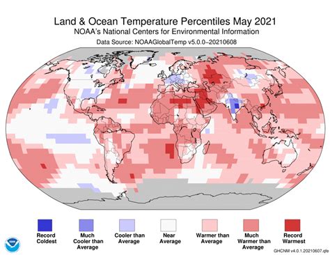 Assessing The Global Climate In May 2021 News National Centers For