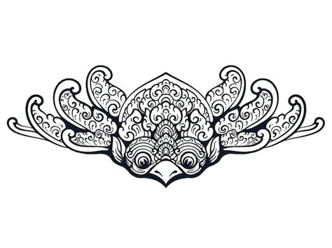 Premium Vector Balinese Art And Culture Ornament Royalty Free Vector