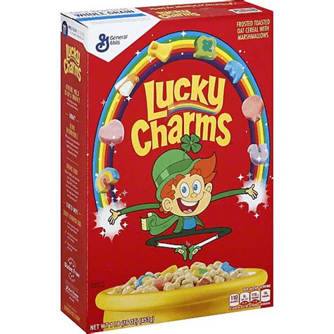 Lucky Charms Gluten Free Cereal 16 Oz Box Cereal Fishers Foods